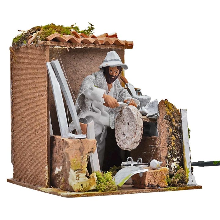 Arrotino serie 15 cm in movimento cm 17x17x19 h