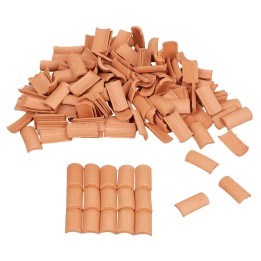 Terracotta tiles 20x10 mm in a pack of 150 pieces