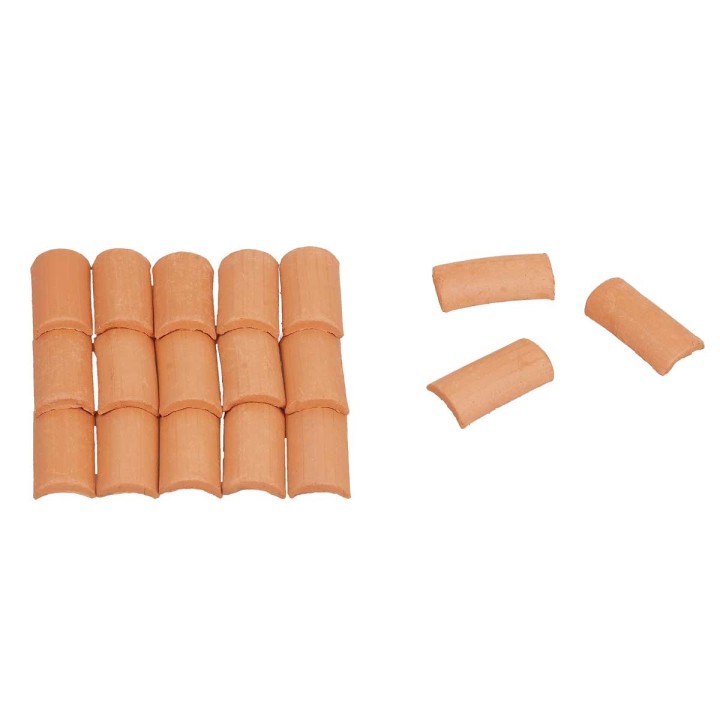 Terracotta tiles 20x10 mm in a pack of 150 pieces
