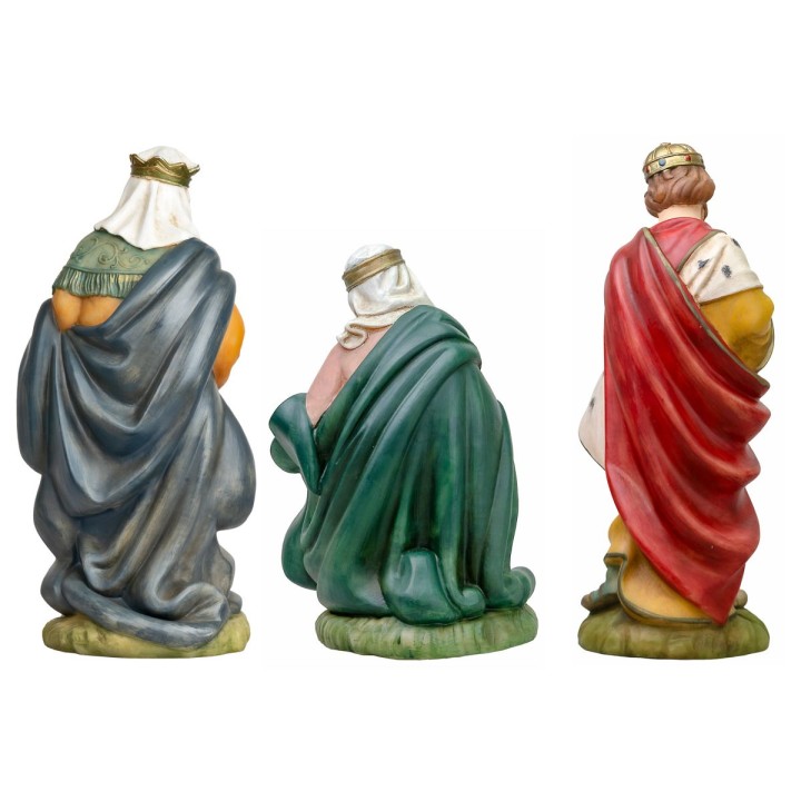 Set of three Wise Men 53 cm Euromarchi for outdoor use