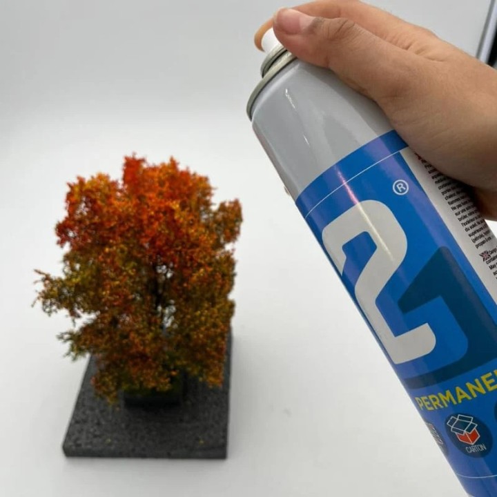 Strong spray glue Colle21 400 ml for modeling, nativity scenes