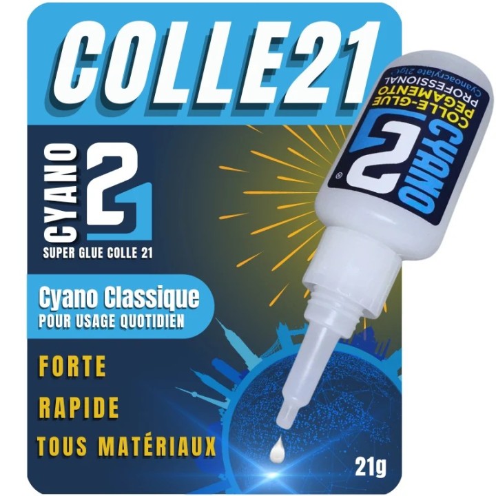 Super glue cyanoacrylate 21 gr Glue 21 for modeling and DIY