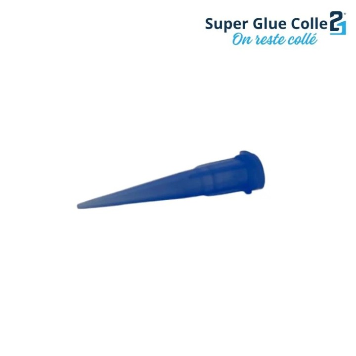 Precision straw in polyethylene for Super glue Colle21 bottle.