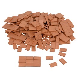 Terracotta tiles mm 10x5x1 envelope 300 pcs