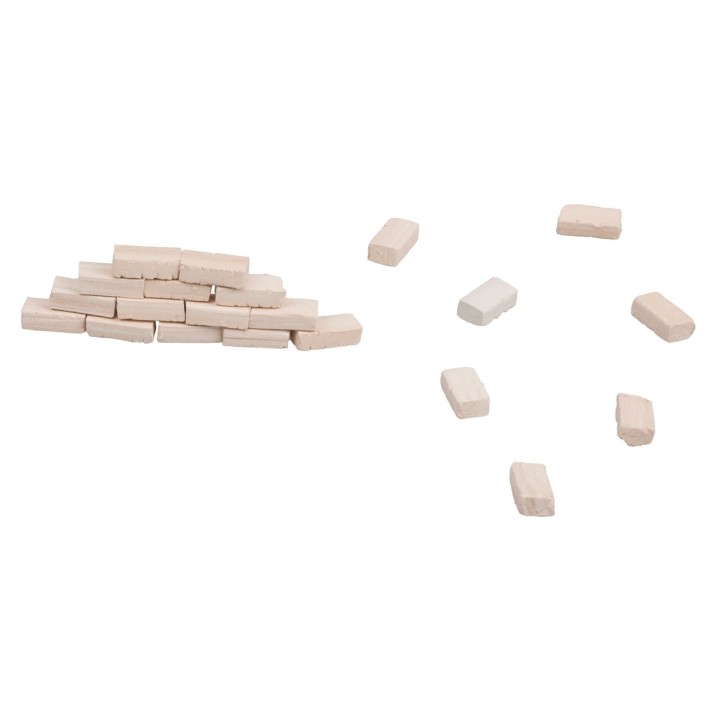 Mattoni ef. pietra 10x5x3 mm 500 pezzi