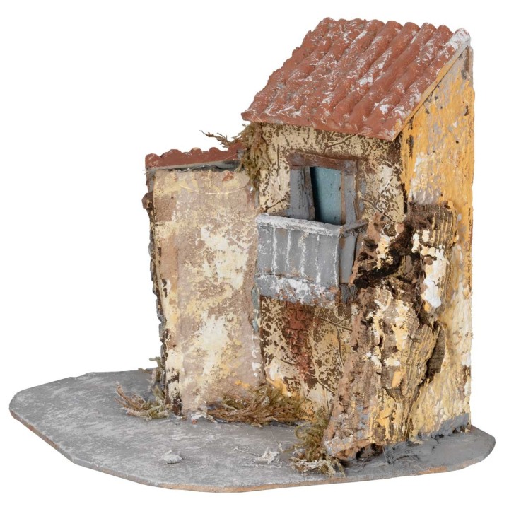 Resin house with balcony 20x18x18h