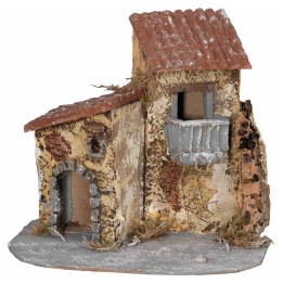 Resin house with balcony 20x18x18h
