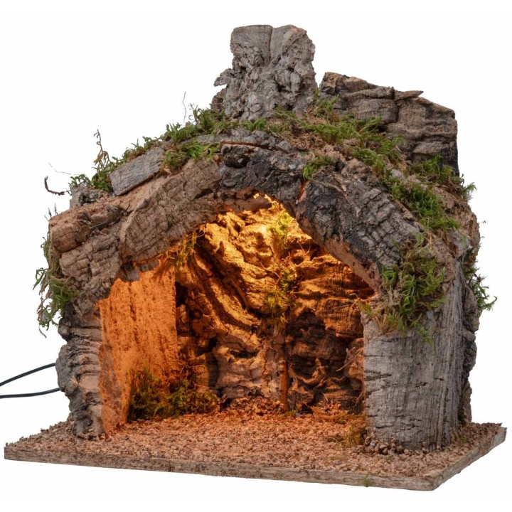 Illuminated grotto cm 30x20x30h