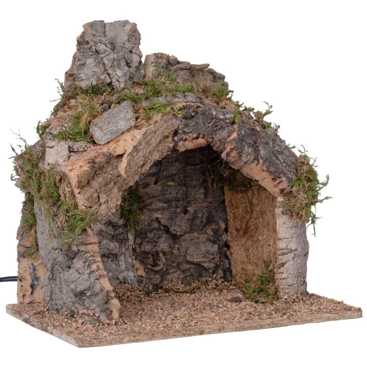 Illuminated grotto cm 30x20x30h
