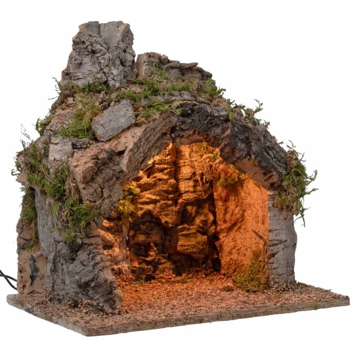 Illuminated grotto cm 30x20x30h