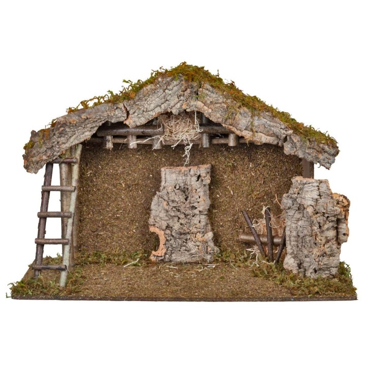 Cabaña para Natividad 30 cm 79x36x50h
