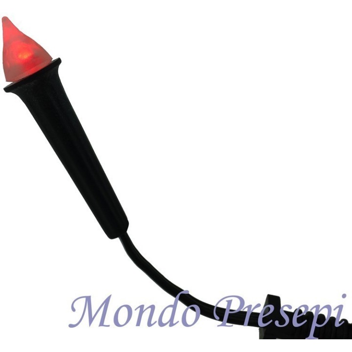 Linterna led roja de 8 mm