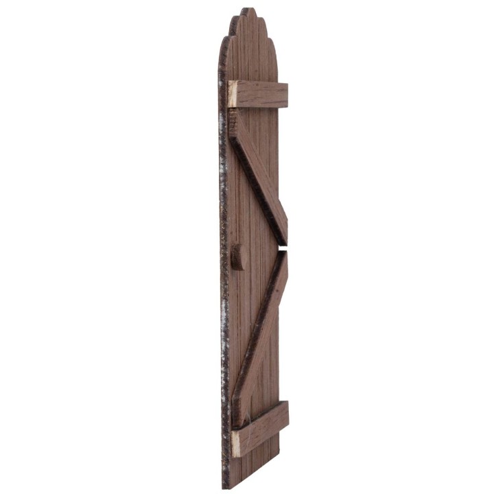 Puerta de madera estructura en Z cm 7x14 h