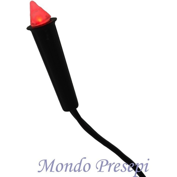 Flashlight led red 5 mm