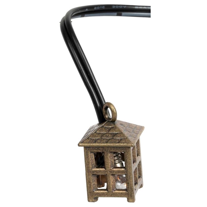 Farol con luz blanca con cable 3,5 Volt cm 2h