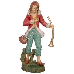 Pastore con strumento musicale 30cm in Pvc