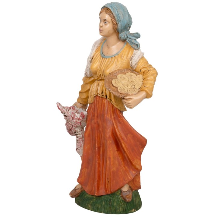 Donna venditrice 30cm in Pvc