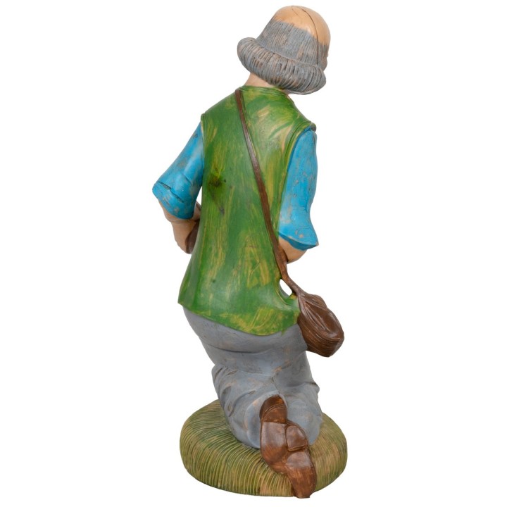 Mendicante seduto 30cm in Pvc