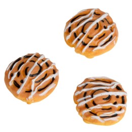 Set 3 torte girelle alla cannella ø 2 cm