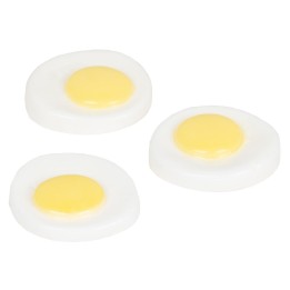 Set de 3 huevos a la plancha ø 2cm
