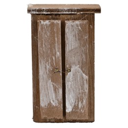 Armadio in legno cm 4,5x2,3x8,5 h.