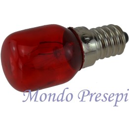 Lampada rossa 15W - E14