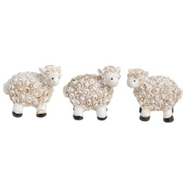 Set de 3 ovejas NaÏf de resina