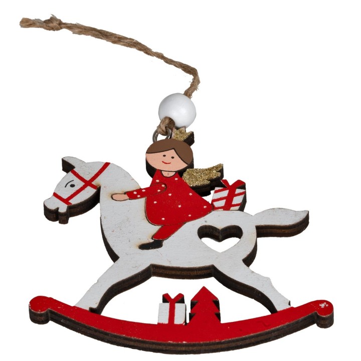 2 statuine pasquali cm 4x4 h per albero di natale