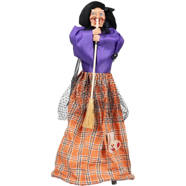 Befana con luces y sonidos 70 cm