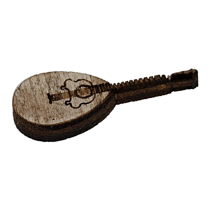Mandolino in legno 4 cm