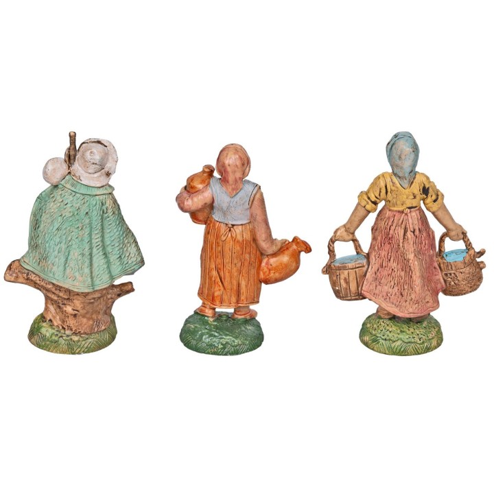 Set 6 statuine assortite 10 cm in pvc