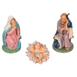 Nativity 3 figures series 13 cm in PVC