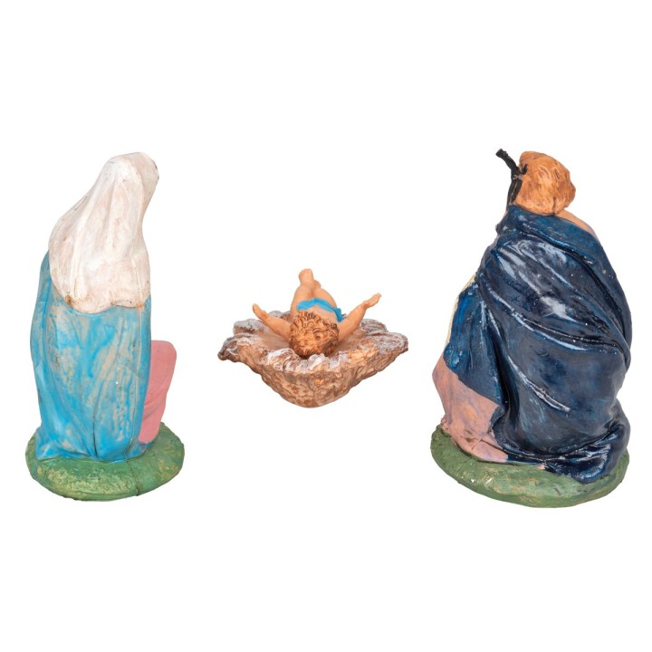 Natività 3 soggetti serie 13 cm in pvc
