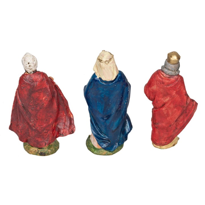 Set of 3 Wise Men series 12 cm in PVC