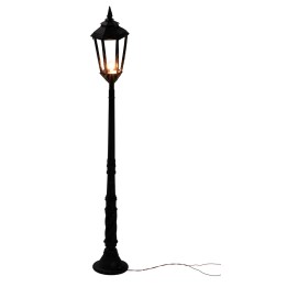 Lampione con lampada inglese da terra 24 cm 12v