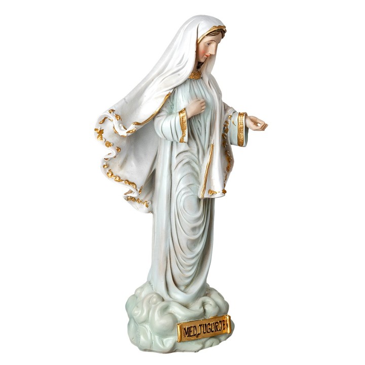 Madonna of Medjugorje 20 cm in resin