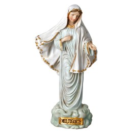 Madonna of Medjugorje 20 cm in resin