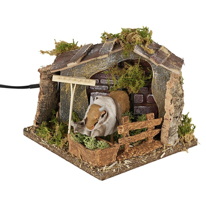 Moving ox eating cm 15x15x15 h