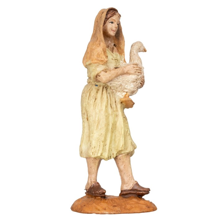 Donna araba con oca serie Oliver 9 cm