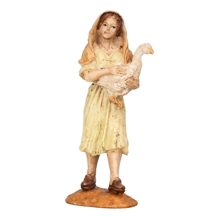 Donna araba con oca serie Oliver 9 cm