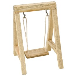 Columpio de madera cm 7x7,5x11 h