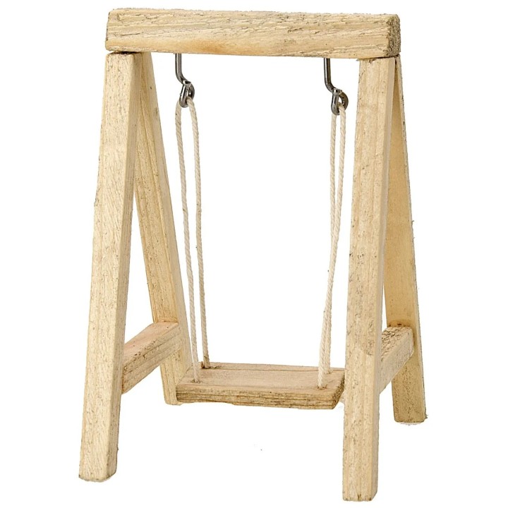 Columpio de madera cm 7x7,5x11 h