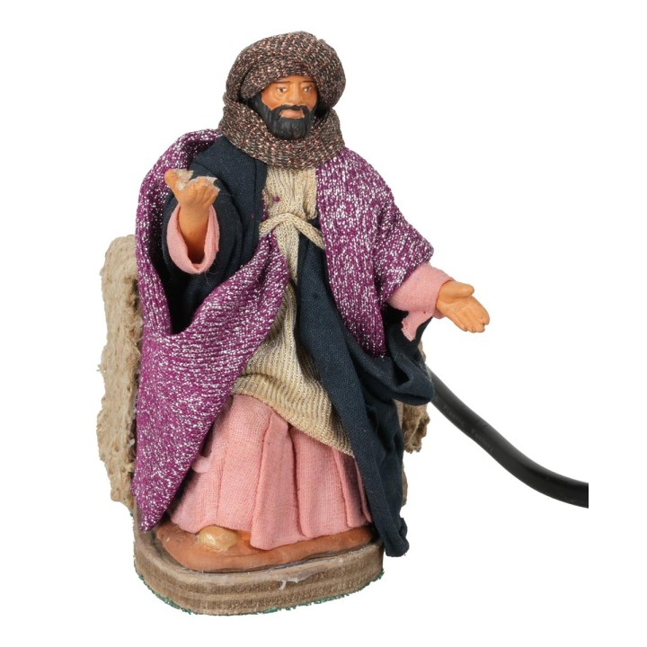 Set tre Re magi in movimento 12 cm