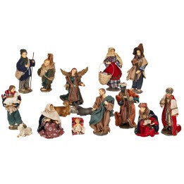 Natività 15 soggetti serie 12 cm in resina