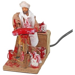 Carnicero con tronco en movimiento 12 cm