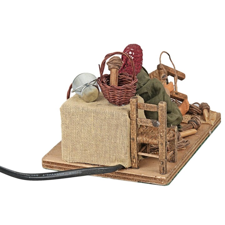 Chair repairman in motion 12 cm