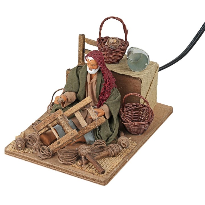 Chair repairman in motion 12 cm