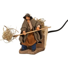 Contadino al lavoro in movimento 10 cm