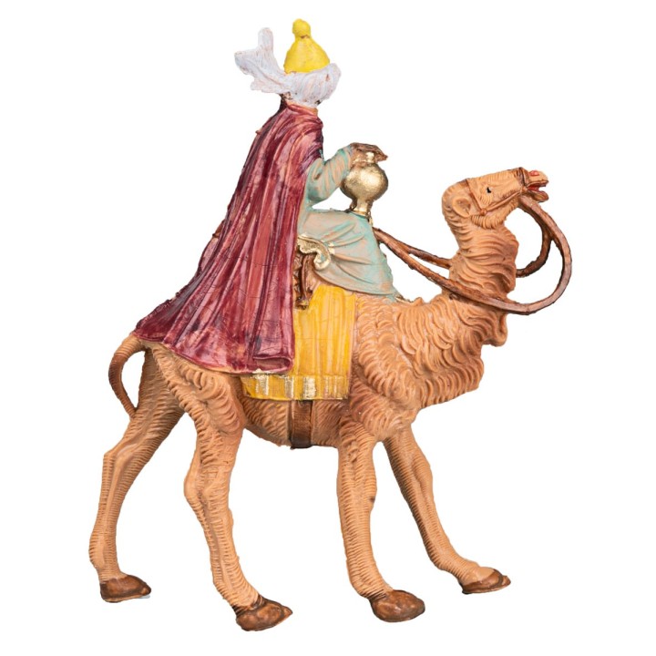 Conjunto de 3 Reyes Magos en camello serie 6,5 cm Fontanini