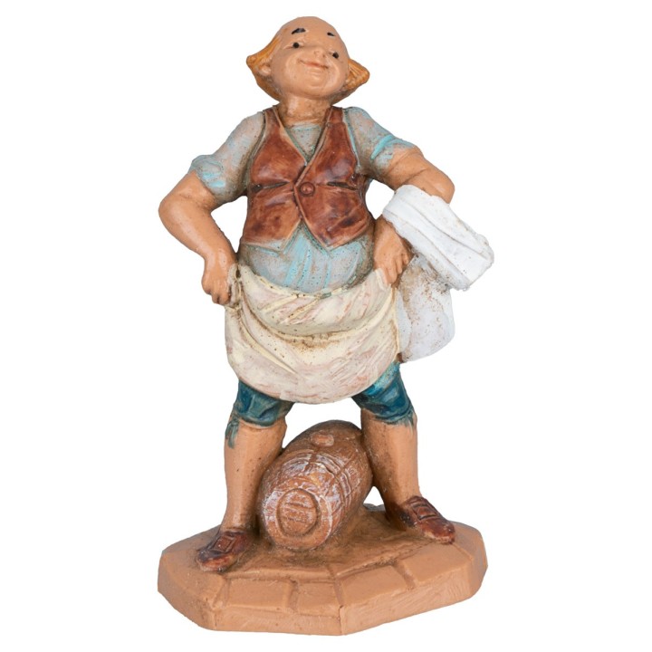 Posadero con barril entre las piernas 6,5 cm Fontanini
